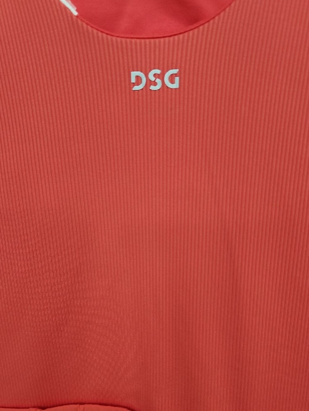 DSG Coral Tank Romper With Bra & Shorts Liner. Ribbed Top Flowy Bottom Girl's L - Picture 4 of 7